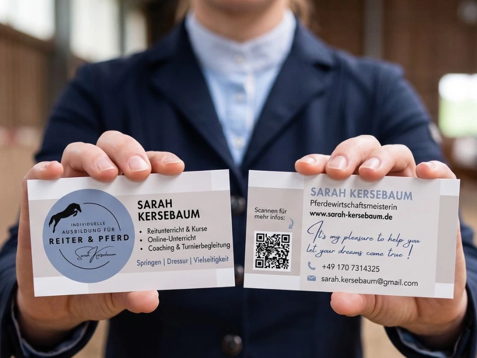 Visitenkarten Pferde-Business